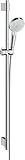 Hansgrohe 27354400 Crometta Vario-Set Dusche, Weiß/Chrom, 104,4 x 26,9 x 7,9 cm