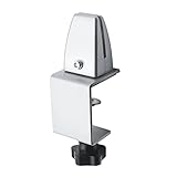 Büro-Schreibtisch Trennwand Clip, 1/2 Stück Klemmhalter für Plexiglas, Aluminiumlegierung Tischklemme für Spuckschutz, Einfache Installation, für Büros, Bibliotheken, Klassenzimmer