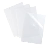 OXFORD 30 Stück Hüllen für Kunststoffecken, A4, glatt, Dicke 12/100, transparent