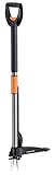 Fiskars Unkrautstecher Telescopic, Schwarz, Länge: 99-119cm