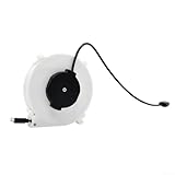 Gdfnmogo Einziehbares Datenkabel-Ladekabeltrommel mit automatischem Wickelsystem, kompatible Power-Management-Box für Zuhause, Büro, Camping (1,2 m Typ C)