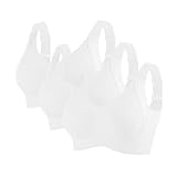 3er Pack BH Damen ohne Bügel Push Up BHS Nahtloser Bra...