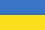 Handycop Hochwertige Flagge Ukraine 35,4 x 59,1 Zoll mit verstärktem Hissband