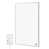 Hocosyme Infrarotheizung mit Thermostat 600 Watt, Infrarotheizung Wandmontage - 1-3 Min auf Betriebstemperatur bis 120 Grad - TÜV - Touch-Thermostat - 𝟭𝟬 𝐉𝐀𝐇𝐑𝐄 𝐆𝐀𝐑𝐀𝐍𝐓𝐈𝐄.
