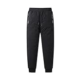 Prime Deals of The Day Today Only Herren Lässige Stretch mit sportlicher Unisex-Jogginghose mit Lammwoll-Fleecefutter, Unisex-Jogginghose aus Fleece, für Herren, Winter, warm, leicht, Jogginghose