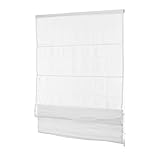Ventanara® Fenster Raffrollo tageslicht Raffgardine...