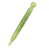 1 Stück 12.5cm Muskeltherapie-Massagestab,Harz Akupressurstift,faszienstab,Massagehalz,Akupressur Stab,Massage Stift,für Massage Akupressur Schulter Rücken Bein Entspannung(Smaragdgrün)