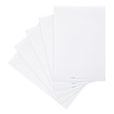 Landré Flipchart-Papier recycling, blanko, mit 20 Blatt je Block, 6 fach Lochung, 5 Stück