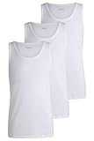 BOSS Herren Tank Top, 3er Pack Classic, White, M