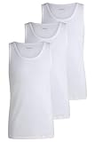 BOSS Herren Tank Top, 3er Pack Classic, White, M