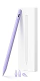 Stift für iPad 2018-2024, Schnellladefunktion, Palm-Ablehnung, Pencil für Apple iPad 10/9/8/7/6, iPad Mini 7/6/5, iPad Air 5/4/3/M2, iPad Pro 12.9''/11''/13''M4-rot