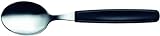 Victorinox Swiss Classic Tafellöffel, Esslöffel, 1-teilig, Rostfreier Stahl, Ergonomischer schwarzer Griff