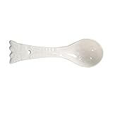 JKJZSALJ Miaojin Tischlöffel-Set, kreativer Porzellanlöffel, Reislöffel, süßer Keramiklöffel, 10 Löffel, 11,9 cm