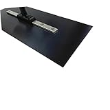HORIALENCE Eisen Mörtelspachtel mit Holzgriff Ergonomische Kelle für Putzerarbeiten Rostfreies Design Nahtlose Verbindung für Anfänger und Profis