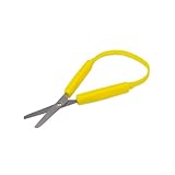 AFH selbstöffnende Schere klein | ergonomische Schere (Gelb)