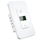 Kleagary WiFi Smart Switch, Tastenschalter, Tastendimmung Graffiti, Smart Life APP-Steuerung