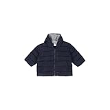 Petit Bateau A0B40 Langärmlige Daunenjacke Baby Jungen Smoking 6 Monate