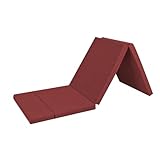 Klappmatratze, tragbares Schlafsofa mit waschbarem Bezug für Reisen und Camping, platzsparendes Design (180 x 60 x 5 cm)