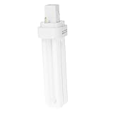 SAFIGLE 4 Stück Energiesparende LED Plug Leuchtstoffröhre Sockel Warmweiß Einfach Installierbare Kompaktleuchtstofflampe für Büro Wohnraumbeleuchtung