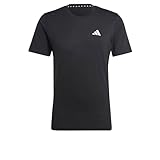 adidas Herren Train Essentials Feelready Training T-Shirt, Black/White, L