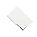 Visitenkarten Etui/Kartenetui Aluminium Tragbare Kreditkartenhalter Neue Edelstahl Visitenkarteninhaber Herren Silber Bank Kartenkasten Unisex ICH WÜRDE Kartenhalter Visitenkartenständer ( Color : 1-9