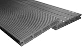 Endorphin® WPC Terrassendielen Komplettset 2-50m² Hellgrau - Mit Unterkonstruktion & Clips – WPC Dielen Wetterfest Und Pflegeleicht – Hohlkammerdiele Rutschfest – Dielenlänge 220cm (6qm)