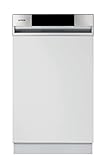 Gorenje GI 520 E15X Teilintegrierbarer Geschirrspüler / 45cm / 9 Maßgedecke / 5 Programme / 1h Reinigungsprogramm / höhenverstellbarer Oberkorb / vollständiger Überlaufschutz, Eingebaut, Edelstahl