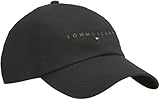Tommy Jeans Herren Cap Linear mit Logo, Schwarz (Black), Einheitsgröße