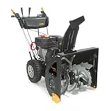 Alpina AS 62 P Benzin-Schneefräse, 212 CCM, 62 cm Räumbreite, zweistufig, 5 Geschwindigkeiten + Rückwärtsgang, 14' Schneefräse Räder, LED-Licht, bis zu 10m Wurfweite