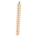 BUGUUYO Beißstab für Haustiere Hamster hamsterspielzeug Kleintier Molar Stick Bird Toys kaninchenzubehör Vogelkäfig Frettchen Hängematte Hund Kaustock Kaninchenversorgung hölzern