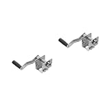 HANABASS 2 Stück Volleyball Netz Spanner Handkurbel Sport Spannvorrichtung aus für Badminton und Volleyball Robust Tragbar Einfache Installation Outdoor Fitness Zubehör für Sport und Reise
