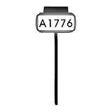 LED-Hausnummernschild, ABS-Textur, für Hof- oder Wandmontage, bietet Solarenergie und einstellbare Helligkeitsstufen, Hofpfahl, Hausnummer