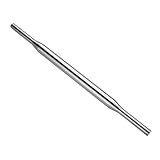 TOPPERFUN Nudelholz aus Edelstahl Nudelholz aus Metall verstellbarer Nudelholz französisches Nudelholz Pizza -Roller Backwerkzeuge Pasta-Nudelholz Nudelholz für Teig Rostfreier Stahl Silber