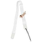 STOBAZA Verstellbarer 3d plüsch Hundegurt Gitarrenschultergurt Breiter Plüschtier Gitarrengurt für Akustikgitarre E bass und Ukulele