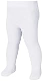 Playshoes Unisex Kinder Thermo-strumpfhose Warme Strumpfhose, Weiß, 122-128 EU