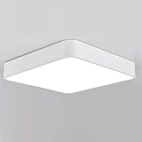 RCIDOS Elegante Quadratische Deckenleuchten Einfachheit Moderne Flächenleuchte Personalisierte Modische Flache Lichter Dreifarbige, Luxuriöse Deckenleuchten Unterputz-Deckenleuchten Für Küchenflur