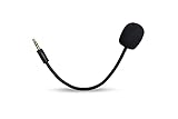 Ersatz-Spielmikrofon für Razer Barracuda X Gaming-Headset auf PS4 PS5 Xbox One PC, abnehmbares 3,5-mm-Boom-Mikrofon
