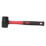 jojofuny Installationshammer Camping-Dekor Hammer mit weichem Kopf Hammer für Faser-Metall gummistopper gummipfropfen Kopf Hammer Gummihammer Hammer Haushalt Werkzeug Minihammer schmücken