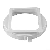 Klimaanlagen-Auspuffrohr-Anschluss, 150 mm, für Comfee tragbare Einheiten, quadratische auf runde Schnittstelle, geeignet für Schläuche mit 12,7 cm Durchmesser