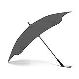Blunt Regenschirm, lang, windfest über 115 km/h, Schirm XXL, anthrazitgrau