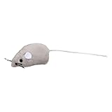 Trixie Plüsch-Maus für Katzen, 5 cm, grau