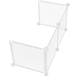 Artibetter Tischabtrennung Schützt vor Spritzern Abnehmbare Schutzwand für Arbeitsplatte Leicht zu Reinigen Robustes Kunststoffmaterial Stabil und Langlebig