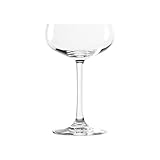 Stölzle Lausitz Sektschalen Jive 6er Set 230ml / Sektschale aus hochwertigem Kristallglas/als Sekt-, Cocktail- oder Champagnerschale/spülmaschinenfestes Coupette Glas