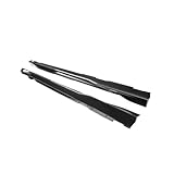 Kompatibel for BMW 4er Gran Coupe G26 2021-IN Real Dry Carbon Fiber Side Rock Extension Rocker Plate Lip Winglet Side Sills ersetzen