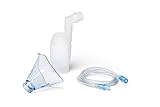 OMRON YearPack Verneblerset für Erwachsene kompatibel mit den Inhalationsgeräten OMRON X102 Total und OMRON X101 Easy, Transparent, OMRON Original Zubehör