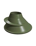 Waterproof Silikon Halsmanschette für Trockentauchanzug (ash/Green, M-XL)