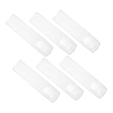 VALICLUD 6 Stück Pack Silikon Schutzhüllen für Fernbedienungen Transparente Abdeckung mit Voller Deckung und Klarer Tastenanzeige Geeignet für Tv und Klimaanlagen im Zuhause oder Büro