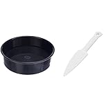 Dr. Oetker 2362 mit Hebeboden Ø 26 cm BACK-LIEBE EMAILLE & Kuchenlöser, einfaches und schnelles Lösen, für antihaft-beschichtete Backformen geeignet