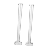 Operitacx 2 Stück Kunststoffformen für Spitze Selbstgemacht Kerzen mit Konischem Stab Langlebige Kerzengießform für Basteln und Kerzendekoration