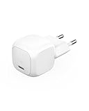 Belkin BoostCharge USB-C Ladegerät, kompaktes 20 W Schnellladegerät, USB C netzteil für Apple iPhone Air, 16 und höher, Samsung Galaxy, Google Pixel, iPad, AirPods usw – Weiß